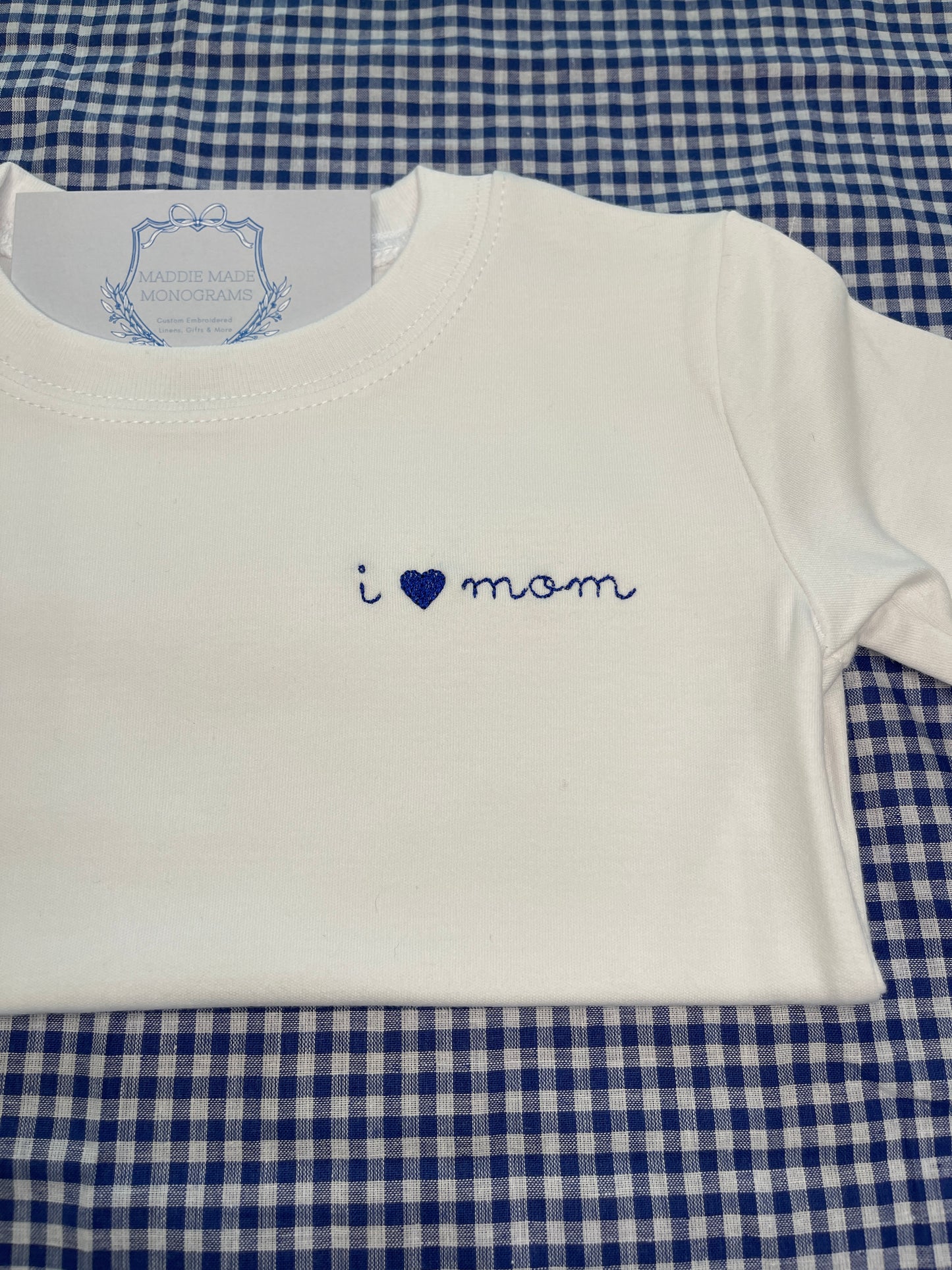 I LOVE Mom Kids T-Shirt