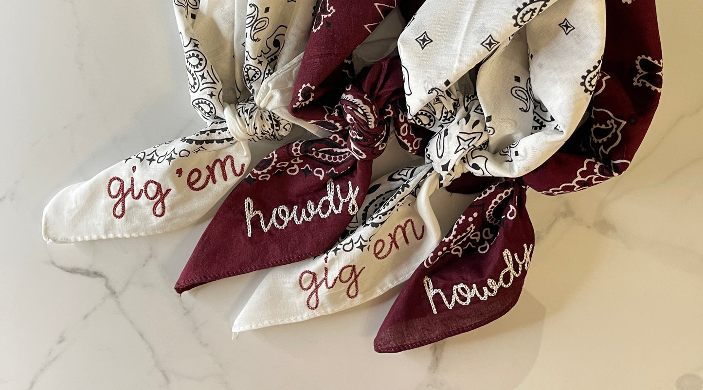 Personalized Bandanas